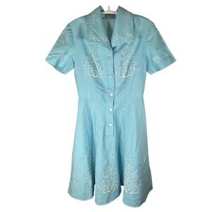 Tesoro's Vintage Embroidered Dress Size M